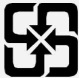 LENOVO TAB E10 WF 16 BK - Logos pour le recyclage des batteries - 1