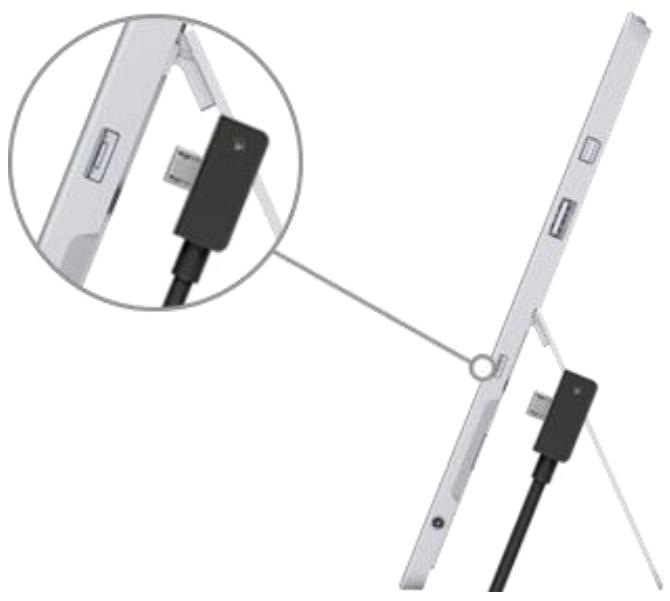 MICROSOFT SURFACE 3 64G 4G - Pour recharger Surface 3 : - 1