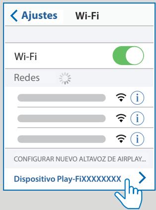 HISENSE U5120GW - iOS Wi-Fi configuración por AIRPLAY - 1