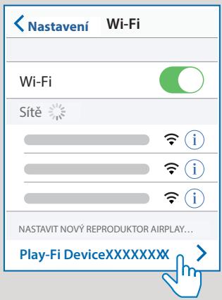 HISENSE U5120GW - Nastavení AirPlay - 1