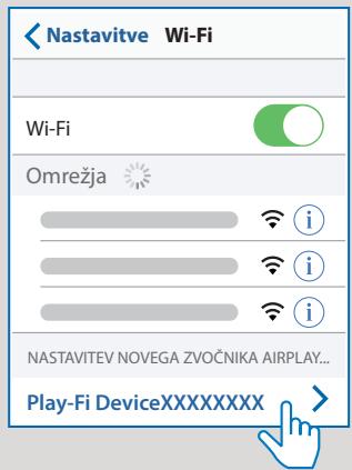 HISENSE U5120GW - Nastavitev iOS Wi-Fi z aplicacijo AIRPLAY - 1