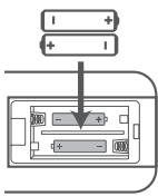 HISENSE U5120GW - Vymena bateri v dalkovem ovladaci - 2