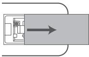 HISENSE U5120GW - Batterien der Fernbedienung austauschen - 1