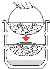 CLIPSO Clipso Modulol - Pour les modèles équipés de 2 rangées de supports intégrés : - 2