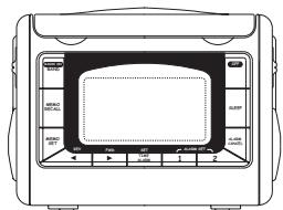 THOMSON RR520CDARGENT - Vuede face - 1