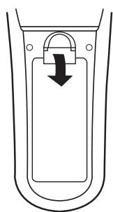 SHERWOOD RX-4109 - CHANGEMENT DE PILES - 1