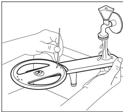 ELECTROLUX ESG62300SX - Čišěné dolního ostřikovacího ramene - 2