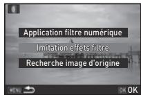 PENTAX KS-2+18-50mm+FT+860 - Sélectionnez [imitation effets filtré] et appuyez sur OK. - 1