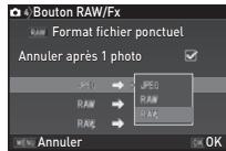 PENTAX KS-2+18-50mm+FT+860 - Réglage du format fichier ponctuel - 1