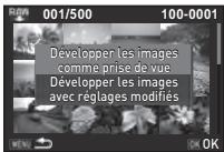 PENTAX KS-2+18-50mm+FT+860 - Sélectionnez la méthode de réglage des paramètres et appuyez sur OK. - 1