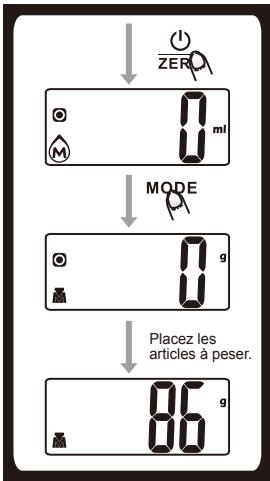PROLINE KSBAMBOO - Mode de pesée - 1