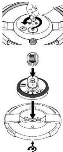 SEB CLIPSO + GOURMET - Pour fix er le module de commande sur le couvercle : - 2