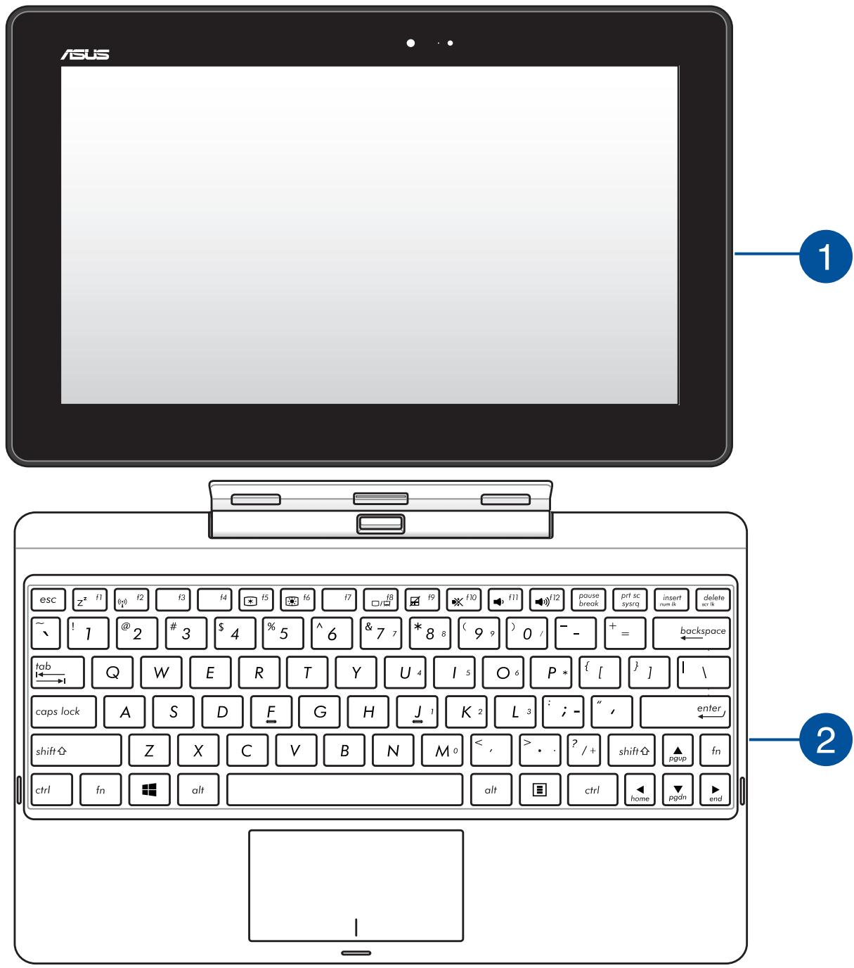 ASUS 1100 AF-BING-DK034B - REMARQUES : - 1