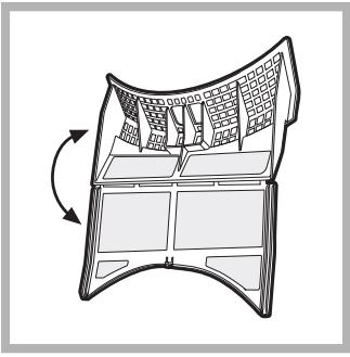 HOTPOINT AQCF951BSFR - Nettoyez le filtre après chaque cycle - 1