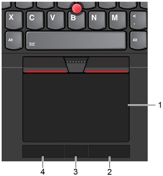 LENOVO P73 - Utiliser le pavé tactile avec des boutons - 1