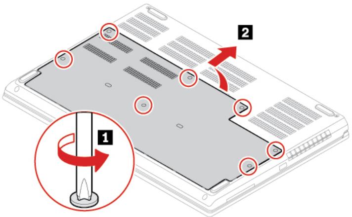 LENOVO P73 - Procedure de remplacement - 1