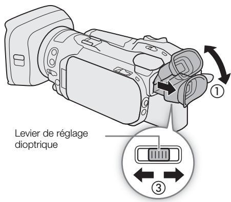 CANON LEGRIA GX10 - Utilisation du viseur - 1
