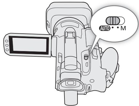 CANON LEGRIA GX10 - Changement du mode de fonctionnement du caméscope - 1
