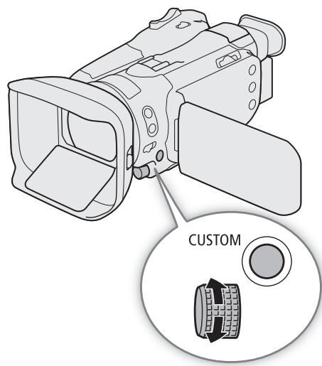 CANON LEGRIA GX10 - Touche et bague CUSTOM - 1