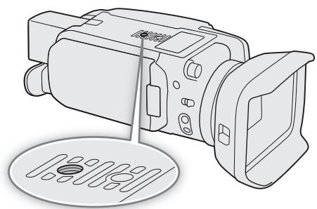 CANON LEGRIA GX10 - Utilisation d'un trépied - 1
