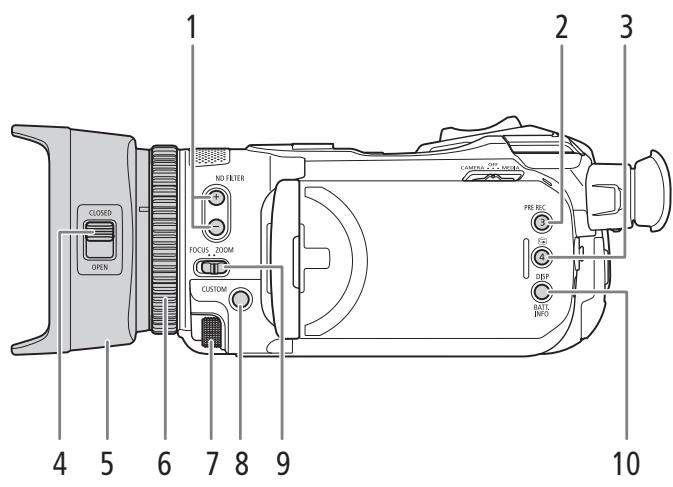 CANON LEGRIA GX10 - Caméscope - 1