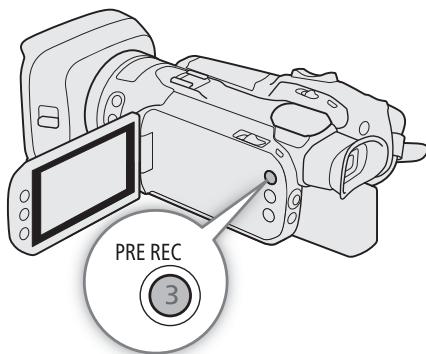 CANON LEGRIA GX10 - Prénregistrement - 1