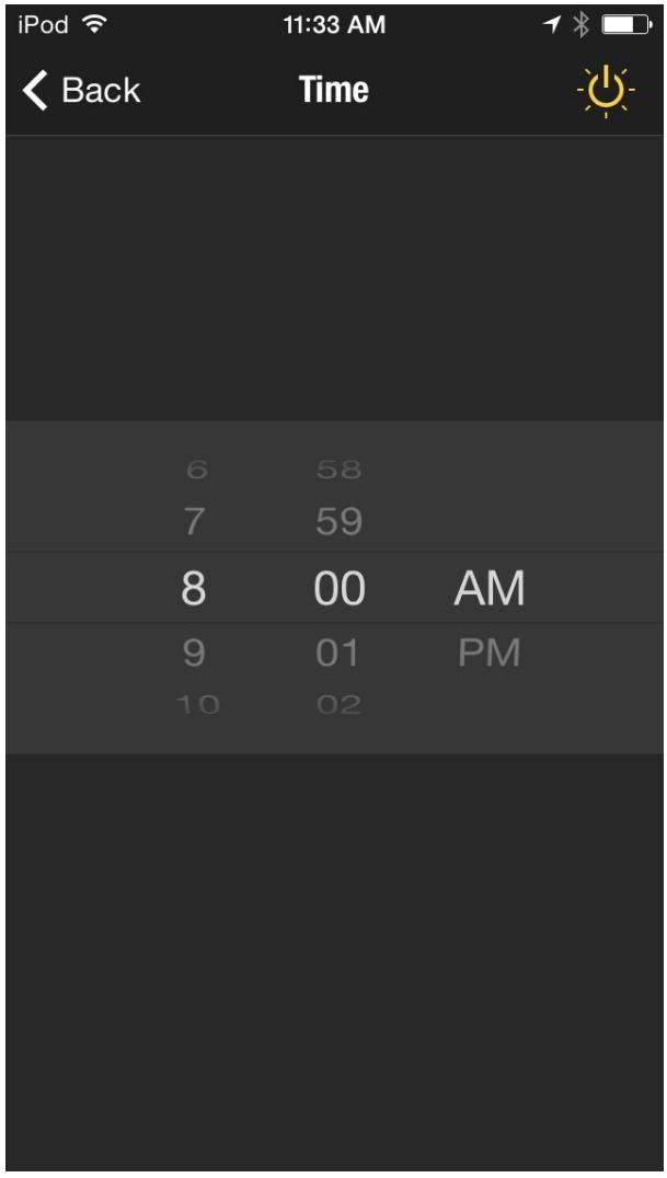 ELGATO AVEA FLARE - Réglage de l'heure de réveil - 1