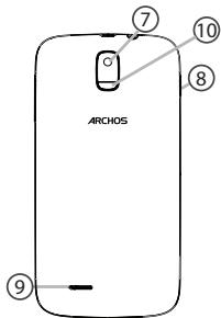 ARCHOS 50 TITANIUM 4G NOIR - Description du téléphone - 1