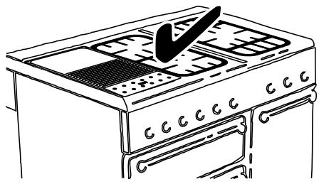 FALCON KCH 90DFRC C/EUC - Plaque à griller (option) - 1