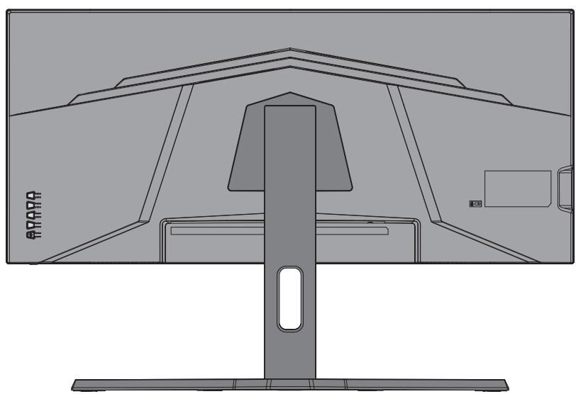 VIEWSONIC VX3418-2KPC - Vue avant et arrêté - 2