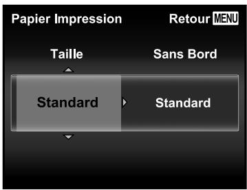 OLYMPUS SZ-16 - Utilisez  pour selectionner [Taille] (Sous-menu 3), puis appuyez sur  . - 1