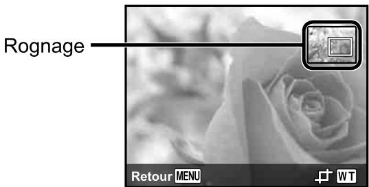 OLYMPUS SZ-16 - Pour rogner une photo [4] - 1