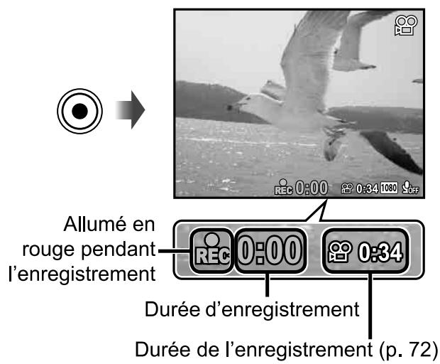 OLYMPUS SZ-16 - Appuyez sur la touche © pour lancer l'enregistrement. - 1