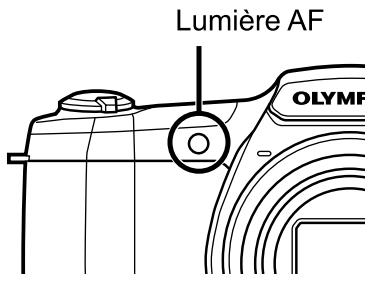 OLYMPUS SZ-16 - Utiliser la lumière AF pour faire la mise au point sur un sujet ombragé [Lumière AF] - 1