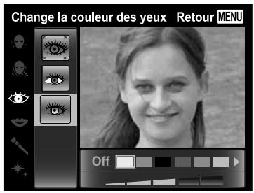 OLYMPUS SZ-16 - Enregistrement des paramètres pour Fix Beaute   Y [Réglages “beauté”] - 2