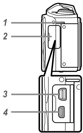 OLYMPUS SZ-16 - Nomenclature des pieces - 1