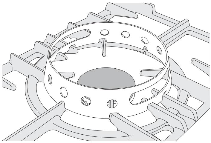 FALCON 1000 DELUXE CE025665 - Brûleur Wok central - 2