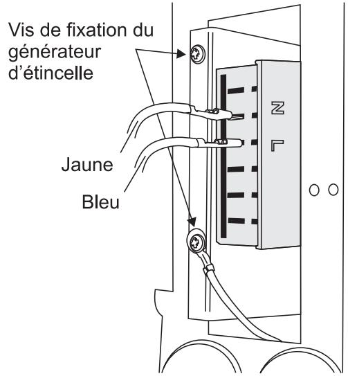 FALCON 1000 DELUXE CE025665 - Dépose du générateur d'étincelle - 1