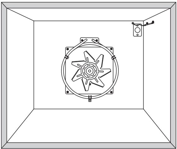 FALCON 1000 DELUXE CE025665 - Dépose de l'élement du four ventilé - 1