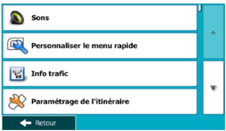 MAPPY ULTI S549 CAV EUR14 - Menu Réglages - 1