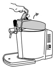 KRUPS VB4150FR - Installer le fêt “Compatible Beertender” à l'intérieur du système - 1