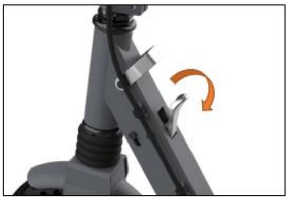 FORCE MOOV SUPREM 6400 - Déplier la trottinette électrique : - 2