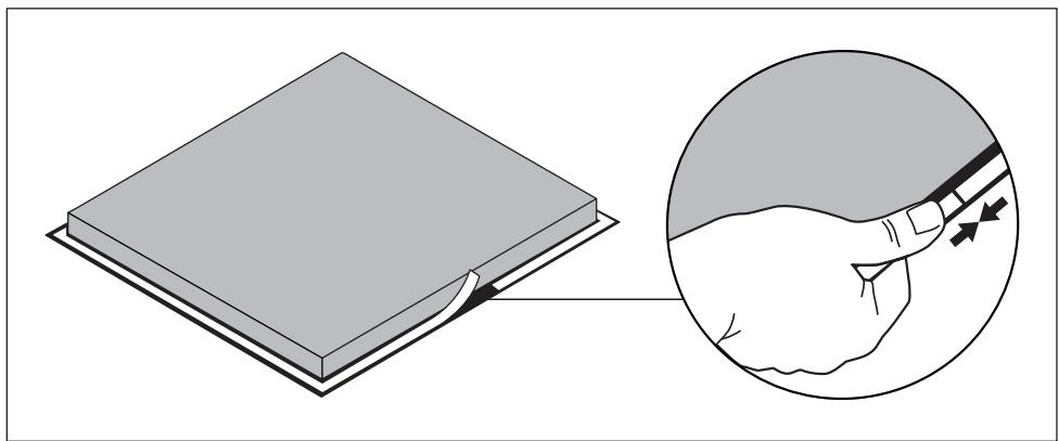 ARTHUR MARTIN AHS 60120 WC - Application du joint - 2