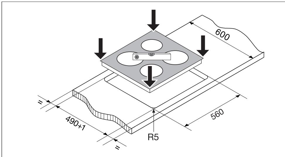 ARTHUR MARTIN AHS 60120 WC - Application du joint - 6