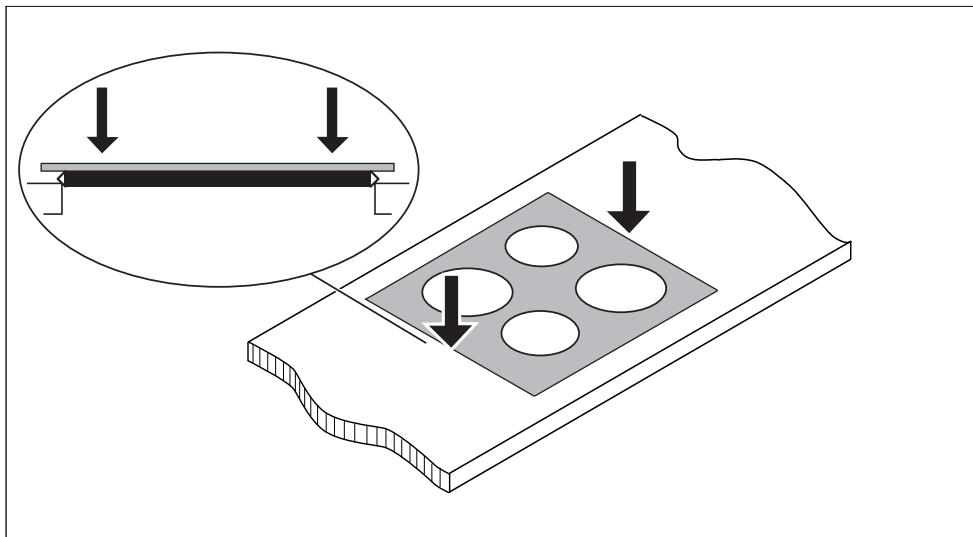 ARTHUR MARTIN AHS 60120 WC - Application du joint - 7