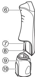 PANASONIC EW1411H845 - Identification des pièces - 2