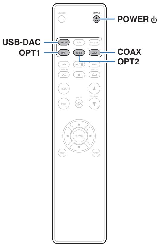 MARANTZ HDDAC1 - Utilisation en tant que convertisseur N/A - 1