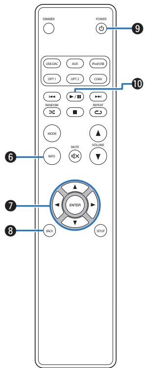MARANTZ HDDAC1 - Télécommande - 2