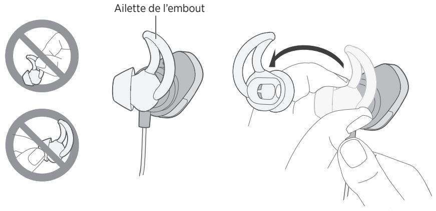 BOSE REFERENCE - Changement d'embouts stayhear+ - 1
