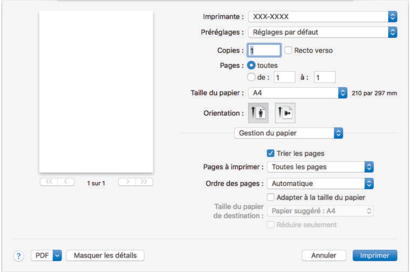 BROTHER L3230CDW - Gestion du papier - 1